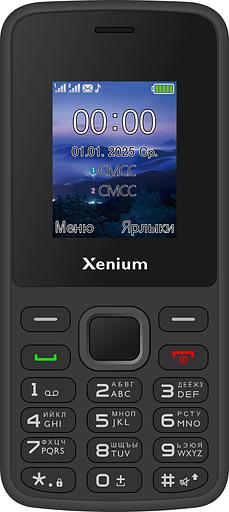 Мобильный телефон Xenium X175 черный моноблок 2Sim 1.8" 128x160 Nucleus GSM900/1800 MP3 FM фото 1