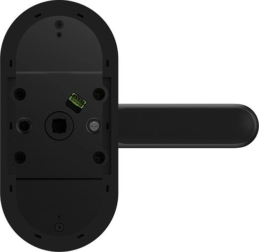 Умный замок Aqara Smart Door Lock U300 навесной разбл.отпеч.паль./код/пар/NFC/прил/мех.кл черный (DL-D02D_BL) фото 10