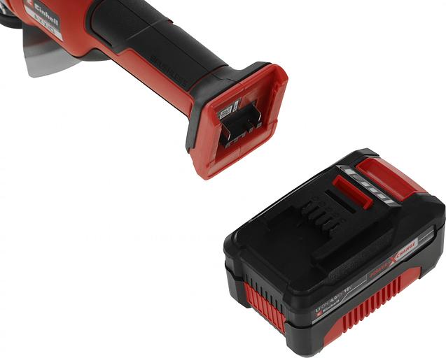 Углошлифовальная машина Einhell PXC AXXIO 8500об/мин рез.шпин.:M14 d=125мм (4431151SET) фото 5