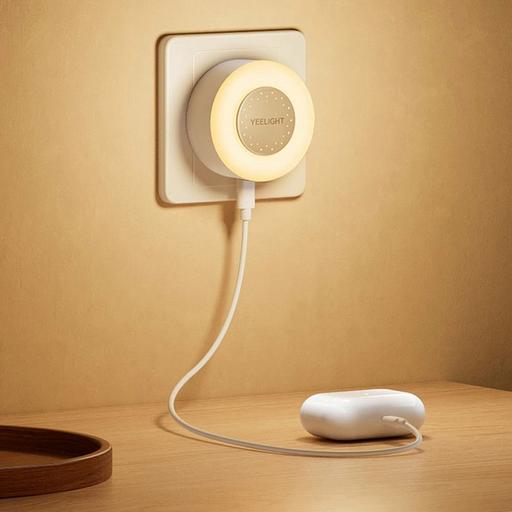 Ночник в розетку с USB Yeelight J4 Plus Plug in Light Sensor Nightlight (YLYYD-0025) фото 3