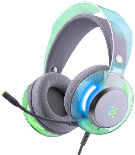 Игровая гарнитура DEFENDER (62490) Glitch белый, RGB фото 1