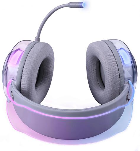 Игровая гарнитура DEFENDER (62490) Glitch белый, RGB фото 5