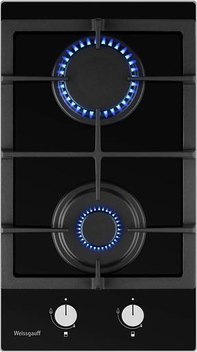 Газовая варочная поверхность Weissgauff HGG 320 BGL черный фото 1