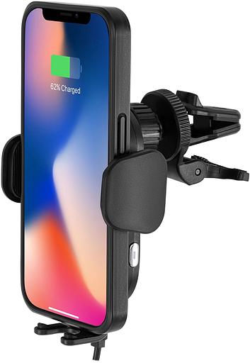 Автомобильное зар./устр. Buro BUQC15 15W 2.5A (QI) USB-C универсальное черный (BUQ15AC00BK) фото 9