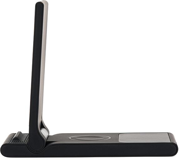 Беспроводное зар./устр. Buro CWC-QC5 15W 3A (QI) USB-C универсальное черный (CWC-QC5A15BK) фото 4