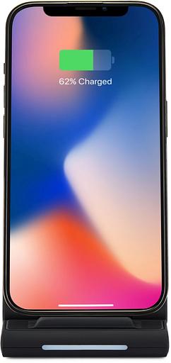 Беспроводное зар./устр. Buro CWC-QC5 15W 3A (QI) USB-C универсальное черный (CWC-QC5A15BK) фото 10