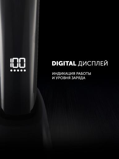 Машинка для стрижки Polaris PHC 4100 черный 3Вт (насадок в компл:9шт) фото 6