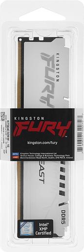 Память DDR5 16GB 6400MHz Kingston KF564C32BW-16 Fury Beast RTL Gaming PC5-51200 CL32 DIMM 288-pin 1.4В single rank с радиатором Ret фото 7