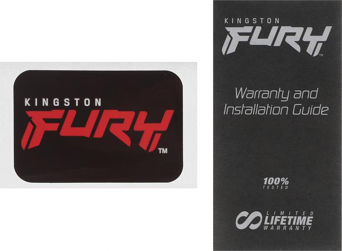 Память DDR5 4x16GB 5200MHz Kingston KF552C40BWK4-64 Fury Beast RTL Gaming PC5-41600 CL40 DIMM 288-pin 1.25В kit single rank с радиатором Ret фото 4