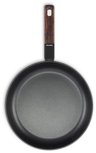 Сковорода Rondell Walnut RDA-1940 круглая 24см покрытие: антипригарное ручка несъемная (без крышки) черный фото 2