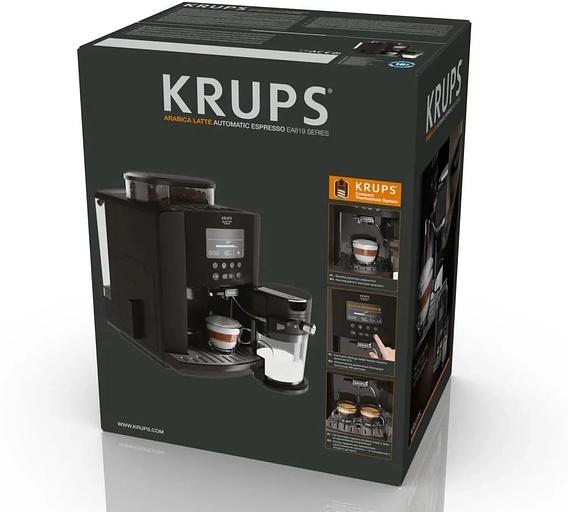 Кофемашина Krups Arabica Latte EA819E10 1450Вт черный/коричневый фото 5