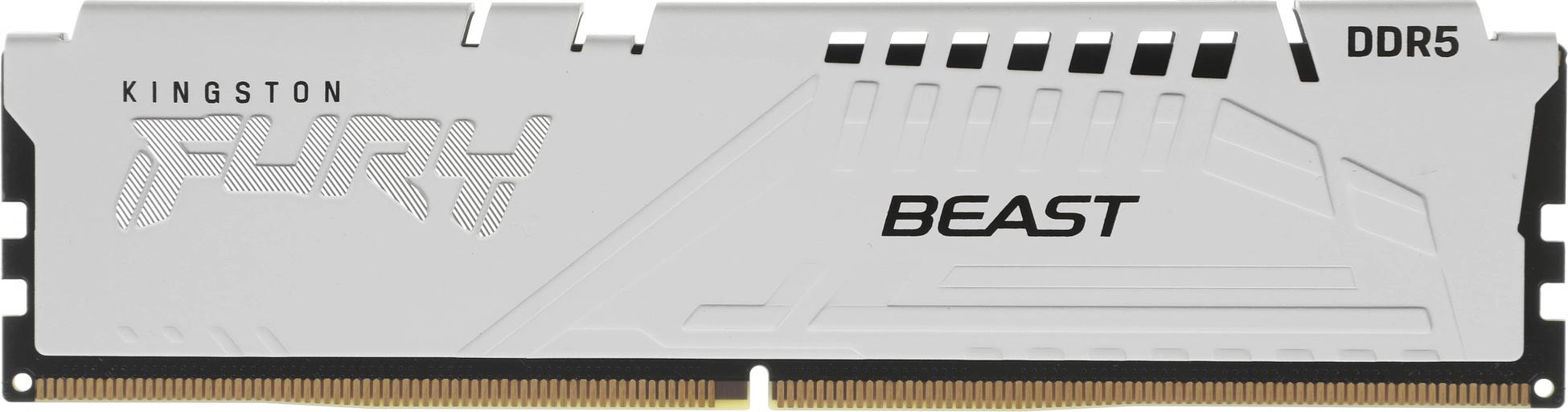 Память DDR5 2x16GB 6800MHz Kingston KF568C34BWEK2-32 Fury Beast RTL Gaming PC5-54400 CL34 DIMM 288-pin 1.4В kit dual rank с радиатором Ret фото 3