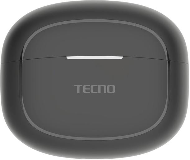 Наушники вкладыши Tecno BD04 черный беспроводные bluetooth (BD04 AIR BLACK) фото 2