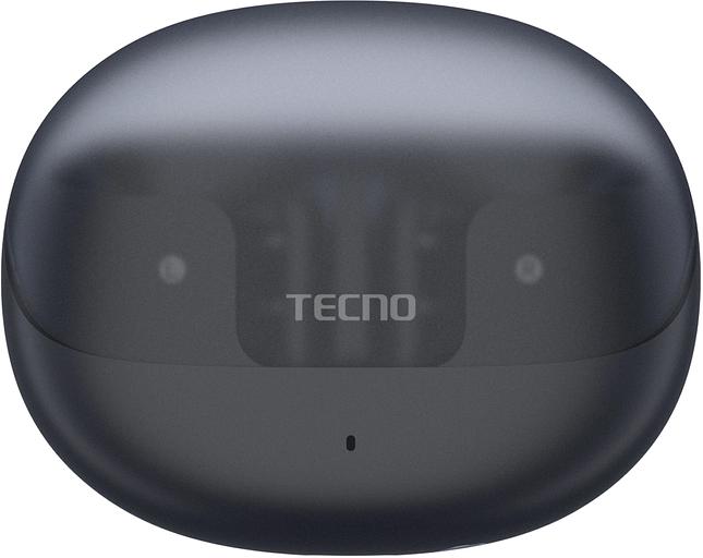 Наушники вкладыши Tecno SC02 черный беспроводные bluetooth (SC02 BLACK) фото 2