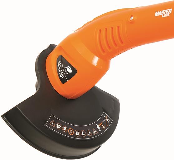 Триммер электрический Daewoo DATR 450E 450Вт неразбор.штан. реж.эл.:леска фото 3