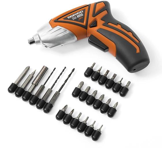 Отвертка аккум. Daewoo DAА 4800 Plus аккум. патрон:быстрозажимной фото 5