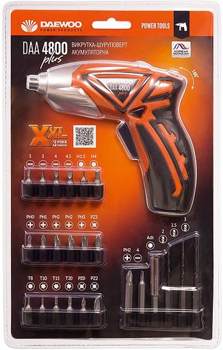 Отвертка аккум. Daewoo DAА 4800 Plus аккум. патрон:быстрозажимной фото 6