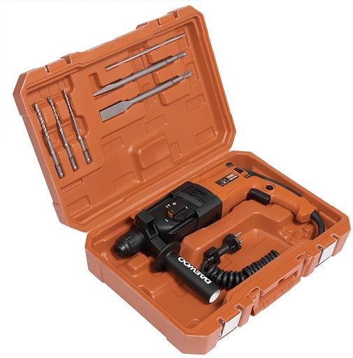 Перфоратор Daewoo DAH 820 патрон:SDS-plus уд.:3Дж 820Вт (кейс в комплекте) фото 9