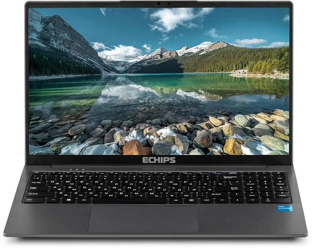 Ноутбук Echips Hot 15.6"(1920x1080 IPS (матовый))/Intel Core i3 1025G1(1.2Ghz)/16384Mb/512SSDGb/noDVD/Int:Intel UHD Graphics/Cam/BT/WiFi/51.3WHr/war 1y/1.7kg/Silver/Win11Home фото 1