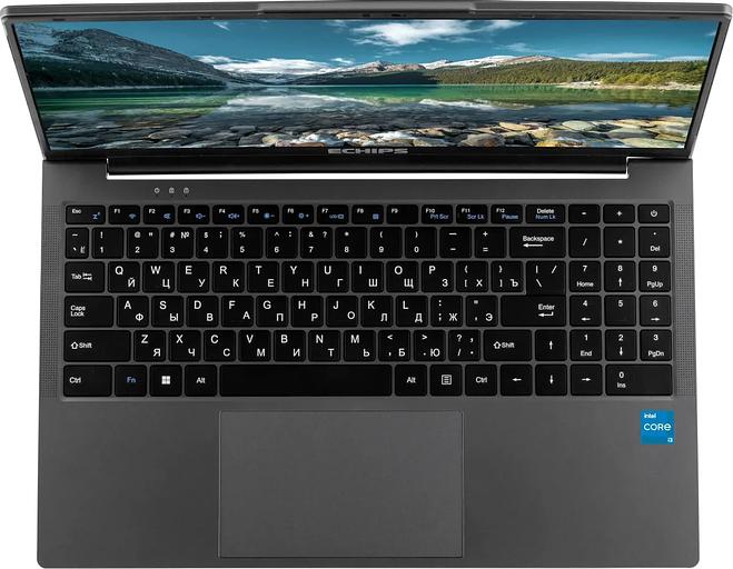 Ноутбук Echips Hot 15.6"(1920x1080 IPS (матовый))/Intel Core i3 1025G1(1.2Ghz)/16384Mb/512SSDGb/noDVD/Int:Intel UHD Graphics/Cam/BT/WiFi/51.3WHr/war 1y/1.7kg/Silver/Win11Home фото 2