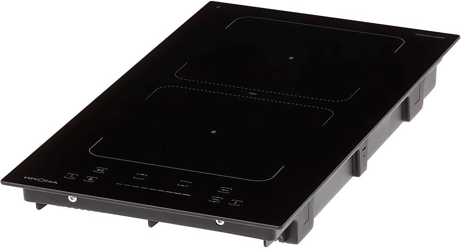 Индукционная варочная поверхность Krona Erde 30 BL 2BFTS черный фото 2