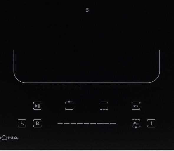 Индукционная варочная поверхность Krona Erde 30 BL 2BFTS черный фото 4