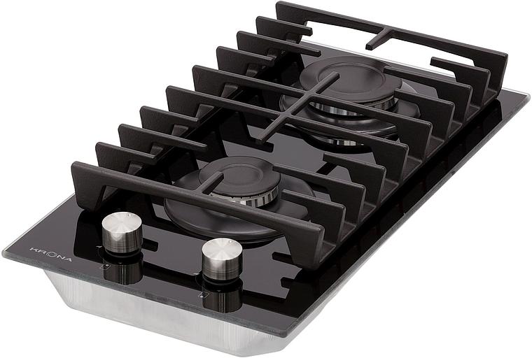 Газовая варочная поверхность Krona Hagel 30 BL черный фото 2