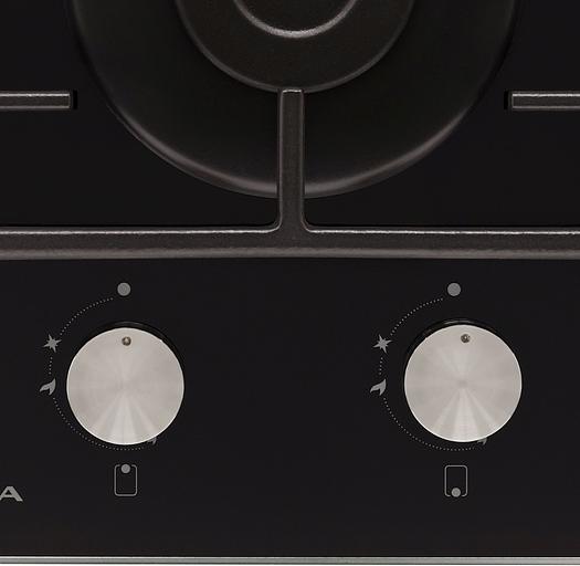 Газовая варочная поверхность Krona Hagel 30 BL черный фото 4