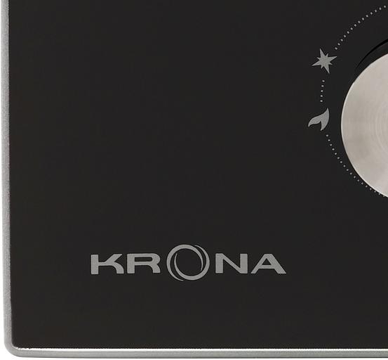 Газовая варочная поверхность Krona Hagel 30 BL черный фото 5