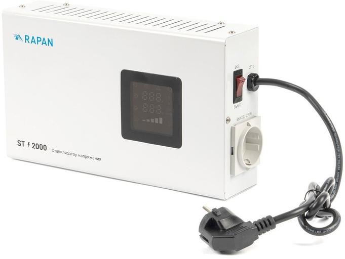 Стабилизатор напряжения Бастион Rapan ST-2000 2000ВА белый фото 4