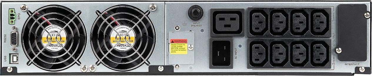 Источник бесперебойного питания Smartwatt SUPREME IEC 2kVA 2000Вт 2000ВА черный фото 3