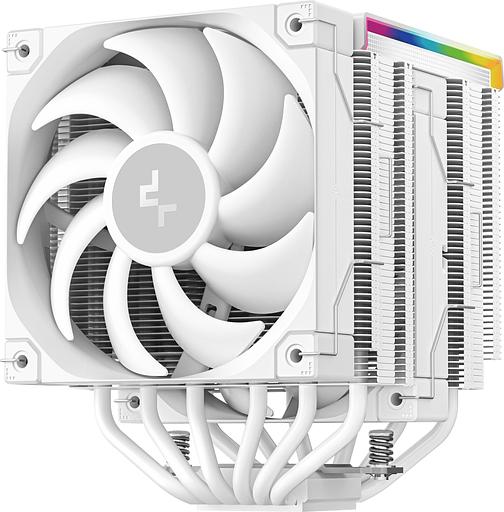 Устройство охлаждения(кулер) Deepcool AK620 Digital Pro Wh ARGB Soc-AM5/AM4/1151/1200/2066/1700 белый 4-pin 25dB Al+Cu LCD 260W 1491gr Ret (R-AK620-WHAPMN-G) фото 2