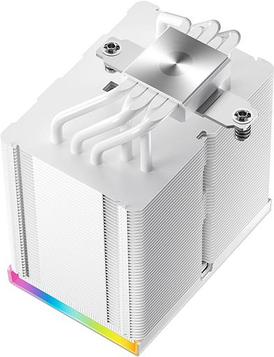 Устройство охлаждения(кулер) Deepcool AK500 Digital Pro ARGB Soc-AM5/AM4/1200/1700/1851 белый 4-pin 25dB Al+Cu LCD 240W 1346gr Ret (R-AK500-WHAPMN-G) фото 6