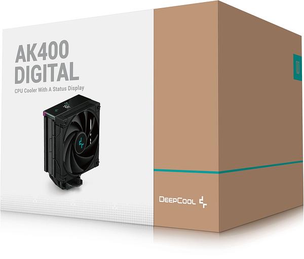 Устройство охлаждения(кулер) Deepcool AK400 Digital Pro Wh Soc-AM5/AM4/1200/1700/1851 белый 4-pin 25dB Al+Cu LCD 220W 695gr Ret (R-AK400-WHAPMN-G) фото 10
