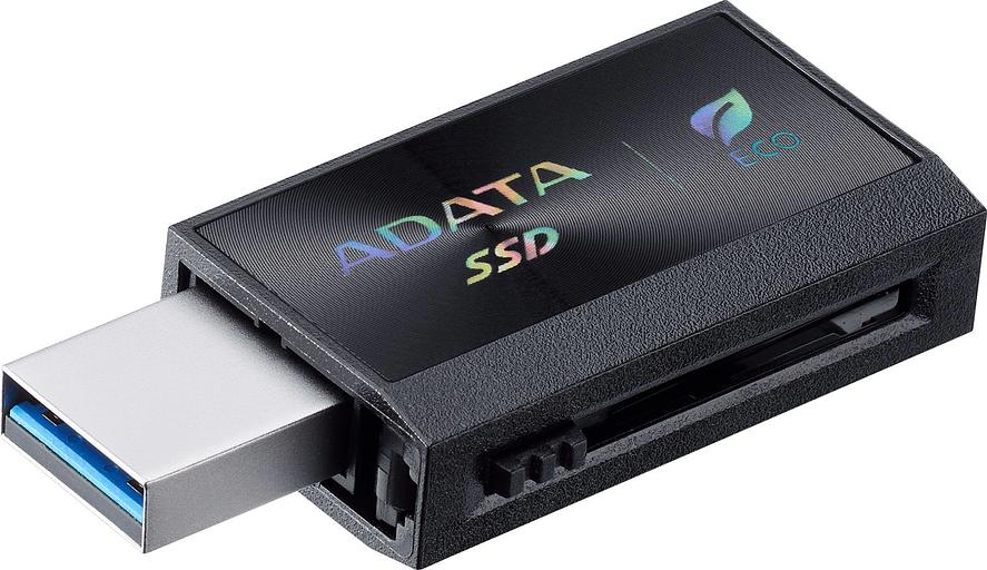 Накопитель SSD A-Data USB3.2 Gen2 1TB SC730-1T-CACTI SC730 черный фото 3