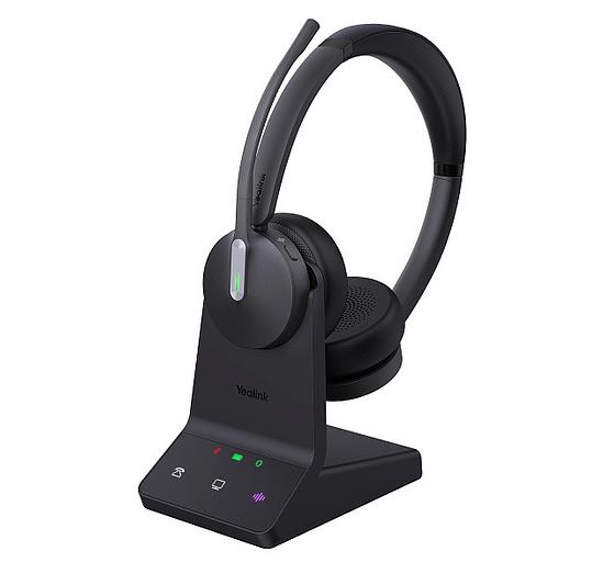 Гарнитура беспроводная Yealink WH64 Dual UC черный фото 1