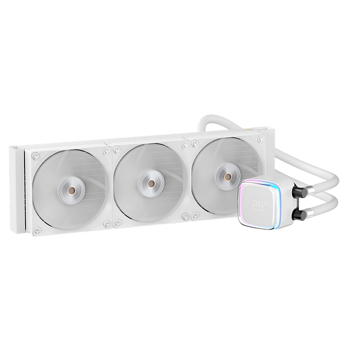 Вентилятор Cooler Ocypus Iota L36 WH ARGB White 300W/ All Intel/ AMD AM*/ Digital display / Screws фото 1