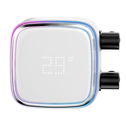Вентилятор Cooler Ocypus Iota L36 WH ARGB White 300W/ All Intel/ AMD AM*/ Digital display / Screws фото 3