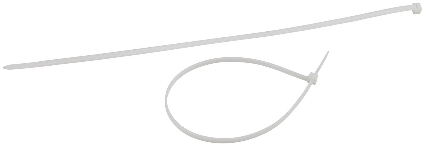 Стяжка кабельная нейлоновая (хомут) 4.8 х 300 мм белая (100 шт/уп) NO-225-159 фото 2