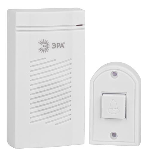 Звонок дверной проводной батарейки 1 мелодия D50 белый фото 1