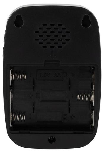 Звонок дверной беспроводной на батарейках 38 мелодий 180м IP20 с регулятором громкости и световой индикацией черный 3АА/А23 C88 фото 7