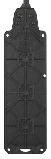 Удлинитель силовой UK-3e-3x1,5-5m-IP44(KG) с заземлением 3 розетки каучук 5м КГ 3х1,5мм2 IP44 фото 5