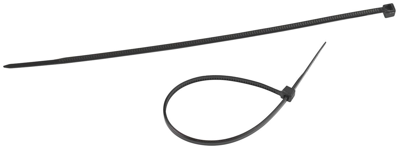 Стяжка кабельная нейлоновая (хомут) 2.5 х 150 мм чёрная (100 шт/уп) Simple NO-224-196 фото 2