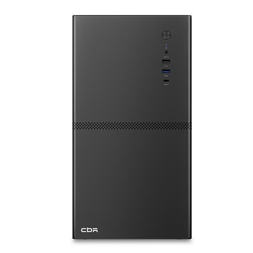 CBR Корпус mATX Minitower V863, без БП, 1*USB 3.0, 2*USB 2.0, HD Audio+Mic, Black [PCC-MATX-V863-WPSU] фото 1