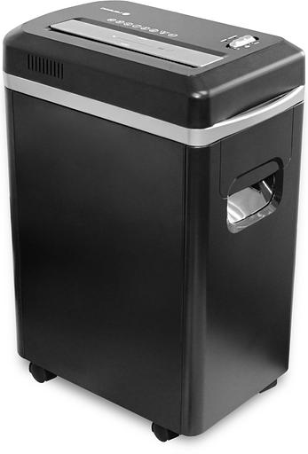 Шредер Heleos УМ22-5 черный (секр.P-5) фрагменты 10лист. 22лтр. скрепки скобы пл.карты CD фото 1