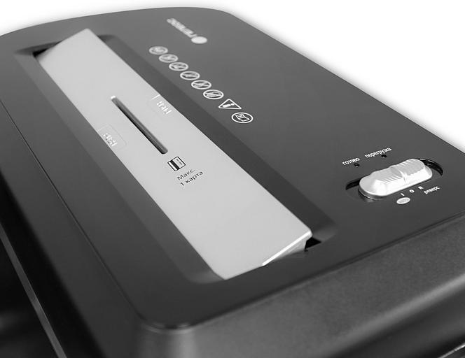 Шредер Heleos УМ22-5 черный (секр.P-5) фрагменты 10лист. 22лтр. скрепки скобы пл.карты CD фото 4