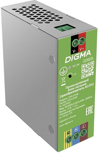 Блок питания AC/DC Digma DPS12048 12В 48Вт фото 8