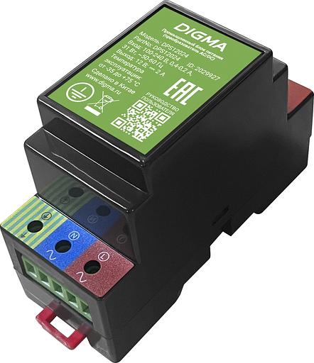 Блок питания AC/DC Digma DPS12024 12В 24Вт фото 1