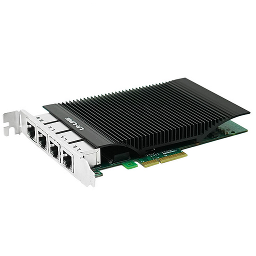 Сетевой адаптер Lr-Link LRES2005PT 4-Port Gigabit PCIe Ethernet Server Adapter Card SFF фото 2
