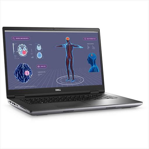 Ноутбук DELL Precision 7780 Core i7-13850HX 17.3" UHD AG 128GB DDR5 2TB SSD, NV RTX 5000,Linux,3,07kg,2y,KB Eng фото 2